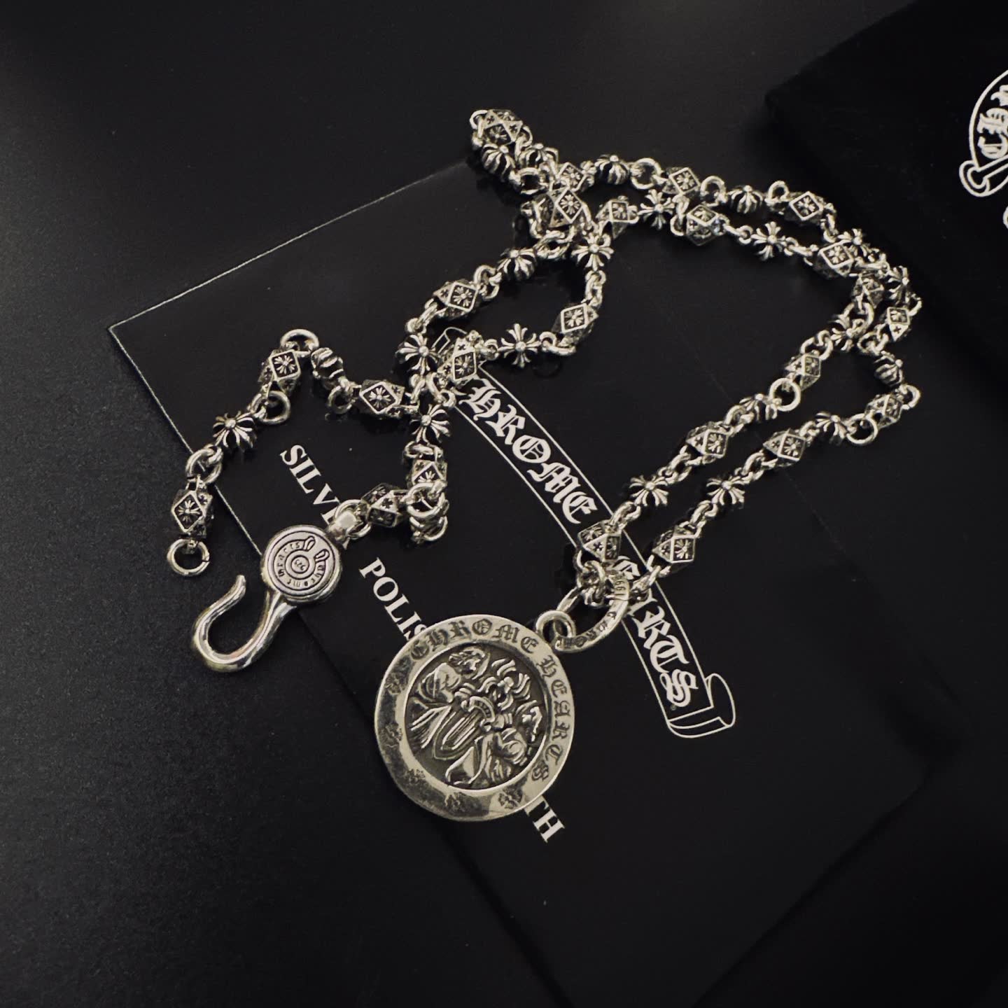 Chrome Hearts Silver Chain with Pendant